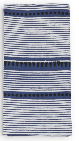 Layla Blue - Cotton Cambric Napkin - Set of 4